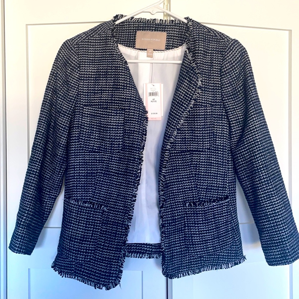 Banana Republic Navy Blazer